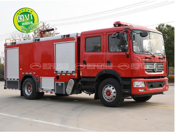 國六東風D9泡沫消防車8噸